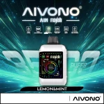Bulk AIVONO AIM FLASH 35000 Lemon Mint Vape | Cheap Wholesale Pricing | Shenzhen Supply to Canada/Ontario & Global