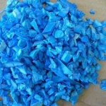 HDPE Blue Drum Scrap