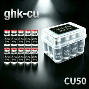GHK-CU Lyophilized Powder Vials (50mg, 100mg)