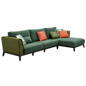 Memeratta newly hot sale sitting room corner fabric sofa S-718