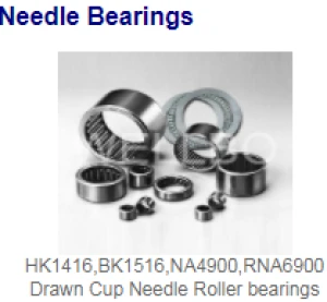 Needle Bearings