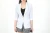 Import Short sleeve black and white slim coat from Hong Kong
