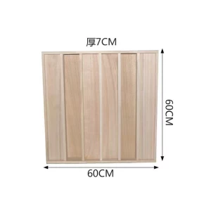 Hot Solid Wood 3D Acoustic Diffuser Wall Panel Sound Diffusers Ceiling Acoustic Panel For Audio Room
