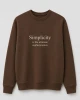 Mens sweat shirt