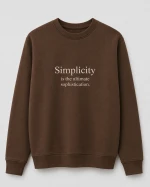 Mens sweat shirt