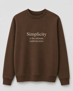 Mens sweat shirt