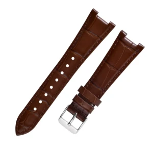 Crocodile leather watch strap