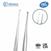 Adson Dressing Tissue Forceps 1x2 Teeth TC 12cm | Tungsten Carbide AISI 420 Stainless Steel | ISO 13485 & UKCA
