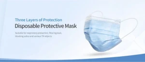 Elasticated 3 PLY Face Mask - 50 Pack - UK Stock