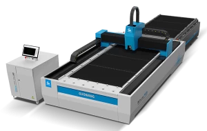 Double-platform fiber laser cutter machine