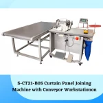 Curtain Machine Panel Joining Sewing Machine with Conveyor Workstation