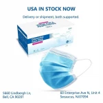 USA Disposable 3 Ply Face Mask Free Delivery