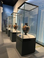 Premium Museum Display Showcase with Low-Reflection Glass