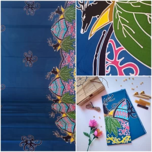 Fabric Hand Made Batik Origin Borneo - East Kalimantan Indonesia