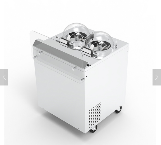 Macchina Per Gelato Istantaneo, Rolled Ice Cream Maker, Piastra Gelato