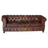 Handmade Designer Home made Leather Sofa