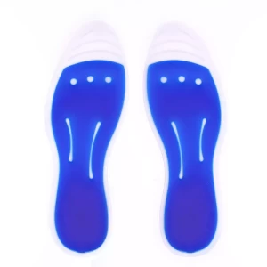 Soft Liquid Cooling Transparent Gel Massaging Insoles