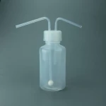 A vessel for washing away impurities in the gas- PFA Gas Wash Bottle