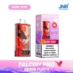 Cheap Wholesale JNR Falcon Pro 28K Cherry Berry Disposable Vape