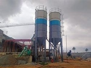 Steel and Cement Silos