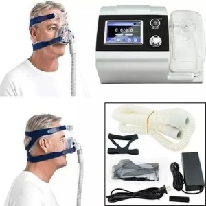 High Quality Silver shell with 3.5 TFT Screen Portable Auto CPAP Machine For Sleep Apnea