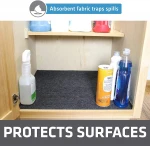 anti-slip Waterproof Absorbent Cabinet Liner sink mat felt Under The Sink Mat for Drawer Kitchen shelf.