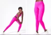 Custom Soild Color Foil Print Fitness Wear Women Activewear Yoga Wear