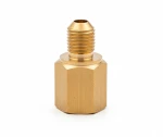 3/8 Inch Male Flare by 1/2 Inch Female Flare Gas Adapter Connector