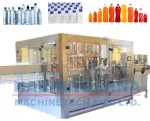 Automatic Rotary (3 In 1) Rinsing / Filling And Capping Machine
