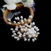 Light luxury handmade pearl brooch high-grade high-grade corsage small design sense pin Imitation pearl brooches