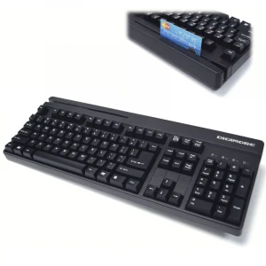 Conventional USB Keyboard built-in MSR KB-6868-MSR