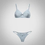 Retro Padded plunge neck Lingerie
