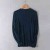 Import Top Quality Men's Export to Spain round neck hedging solid color long-sleeved sweater from China