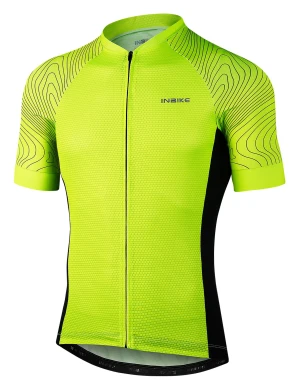 INBIKE Cycling Jersey Men Breathable Bike Shirt Quick-dry Reflective Bicycle Clothing for Road Biking Riding