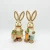 Import For Star Factory Suppliers Handcraft Home Decoration Garden Sisal Rabbit Easter Bunny Decoration from China