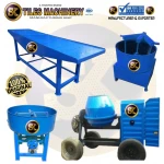 Cement tiles making machine