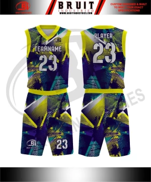 Wholesale Design Cheap Basketball uniform Latest Best Sublimated Custom Basketball Uniform