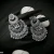 Import Oxidised silver Earings from India