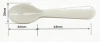 Disposable Plastic Ice Cream Spoon Food Grade PP Dessert Spoon