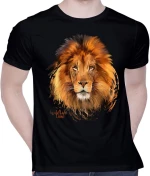 Print Lion T- Shirt