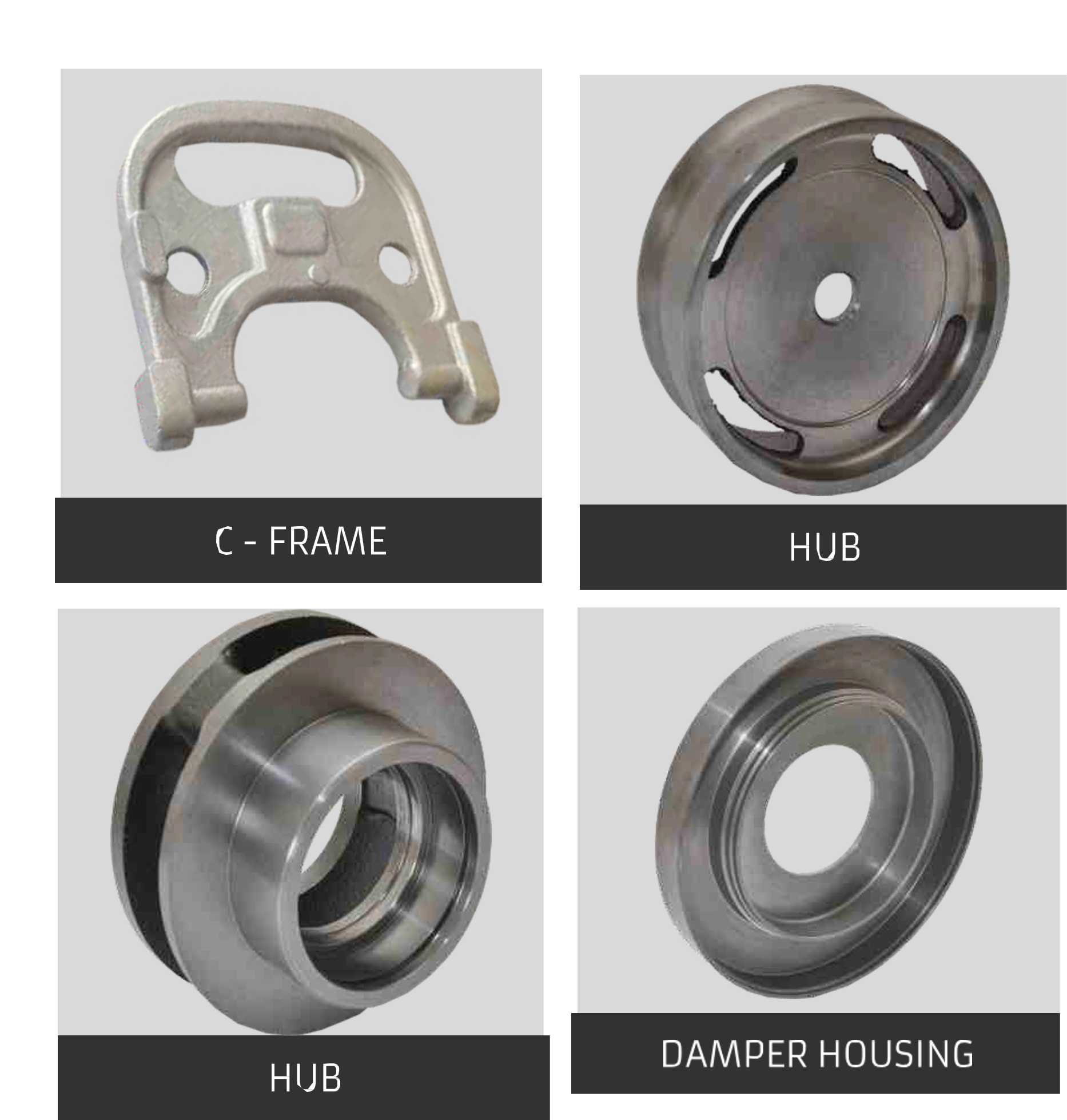Buy Aluminium Gravity Die Casting Components For Automotive/ Non ...