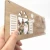 Import 1 pcs Uv printed wooden Christmas tag Christmas decoration with hemp rope from China