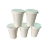 10 Disposable 16 oz. Single Wall White Biodegradable Specialty Paper Cups Printed for Drinking Energy Drinks Made in India