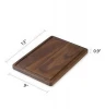 100% FSC American Walnut wooden cutting board for kitchen