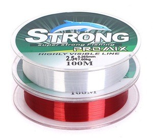 100 m Fishing line 9-strand braided nylon wire used in saltwater strong reel fishing