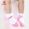 100% organic cotton terry-loop lace baby socks for infant