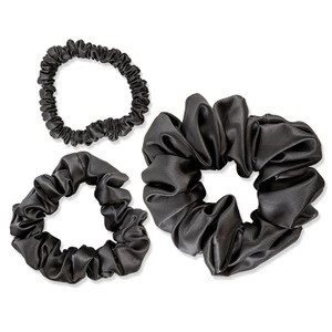 100% Silk Hair Scrunchie, Soft Real Silk Hair Accessories for Fashion