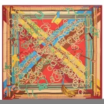 100% Silk Scarf Women Square Scarves Wraps 2021 Circles Print Neckerchief Female Foulard Silk Hijab Lady Bandanas