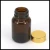 Import 100ml 120ml 150ml amber wide mouth pharmaceutical medicine glass bottle for tablet /pil from China