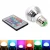Import 110v 220v 3w 16 color rgb led bulb with ir remote from China